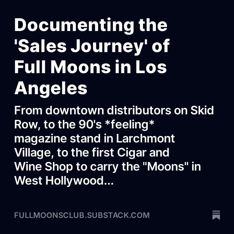 Strategy Insights on Substack - Full Moons Club