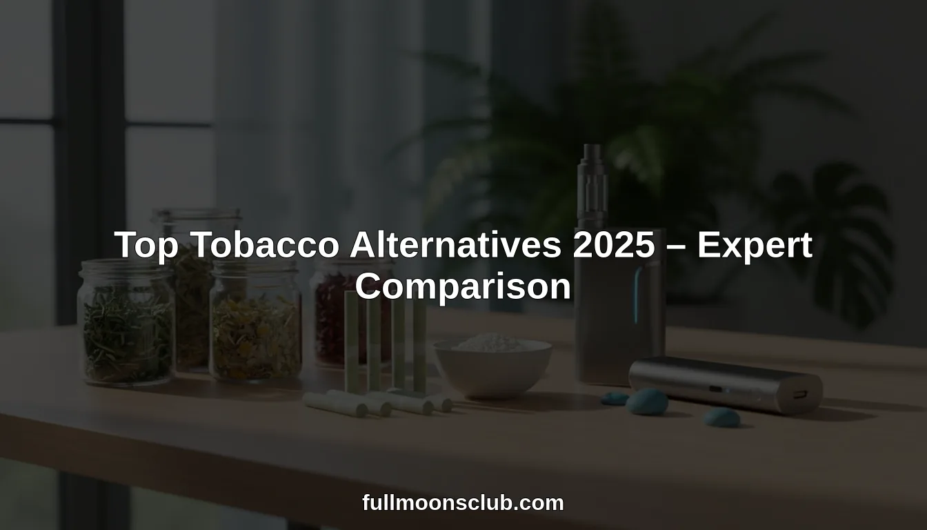Top Tobacco Alternatives 2025-Expert Comparison