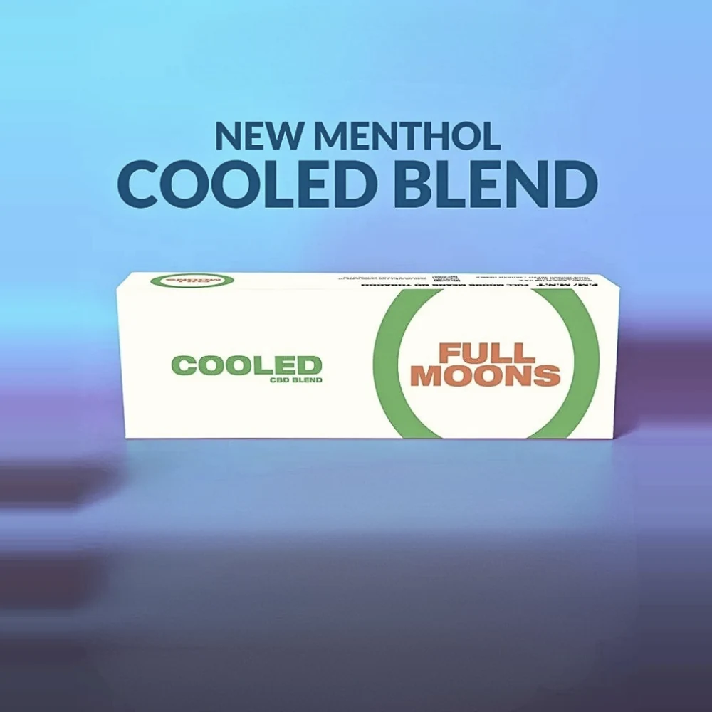 Full Moons Cooled Blend carton, 10 packs of 20