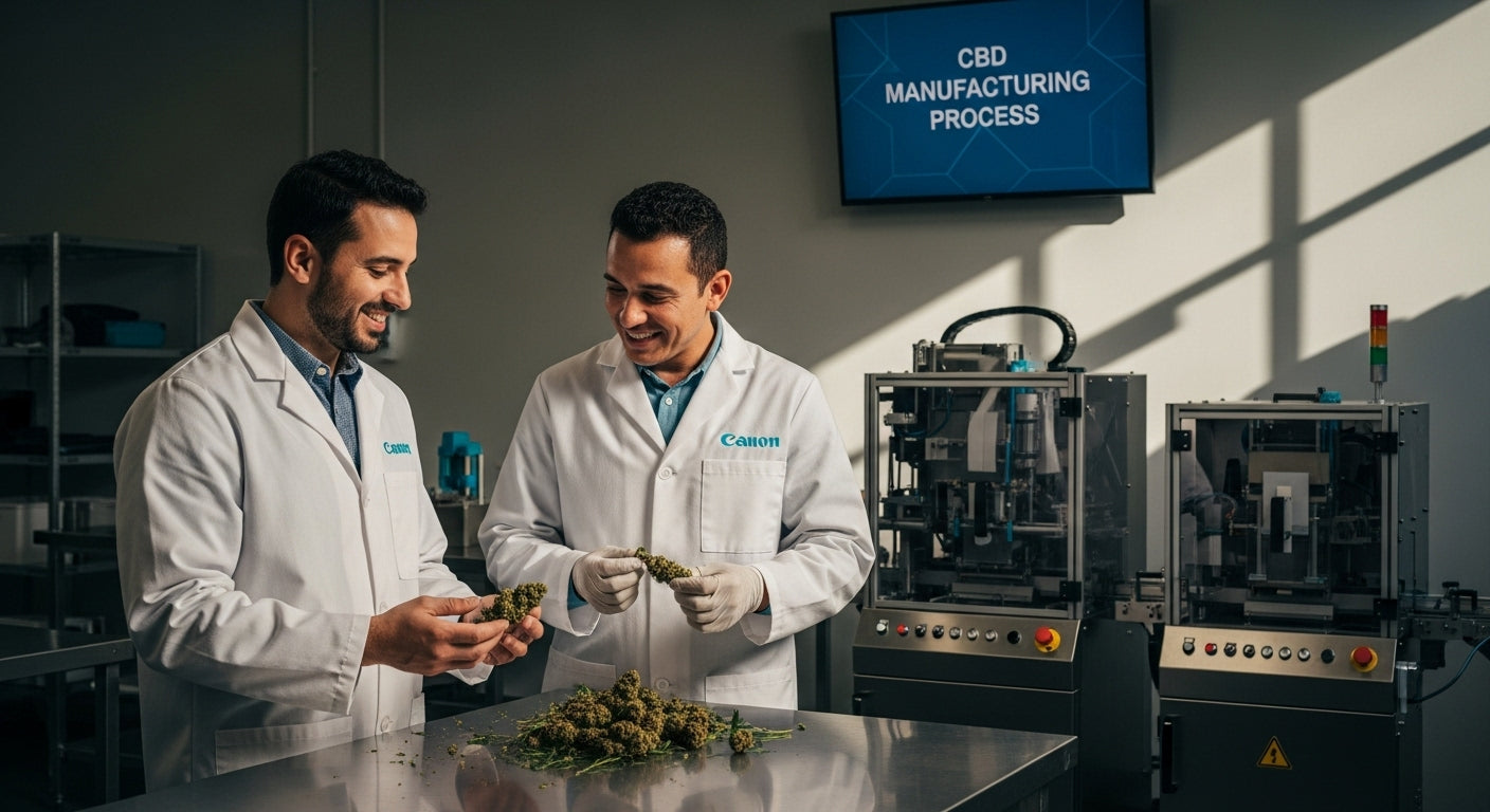 cbd manufacturing process