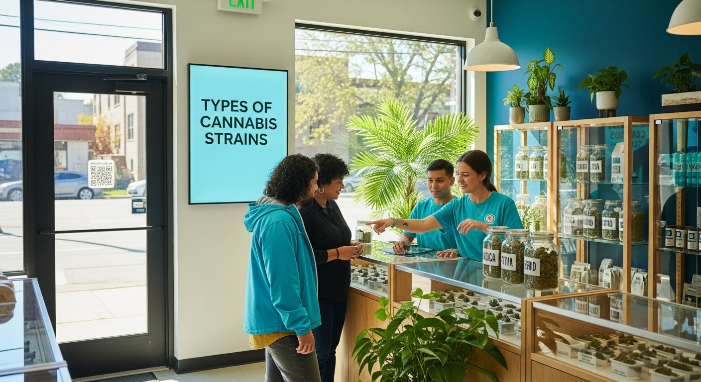 cannabis strain types dispensary