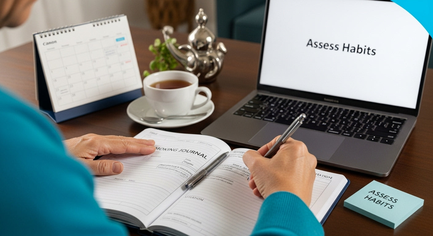 quit smoking plan tracking