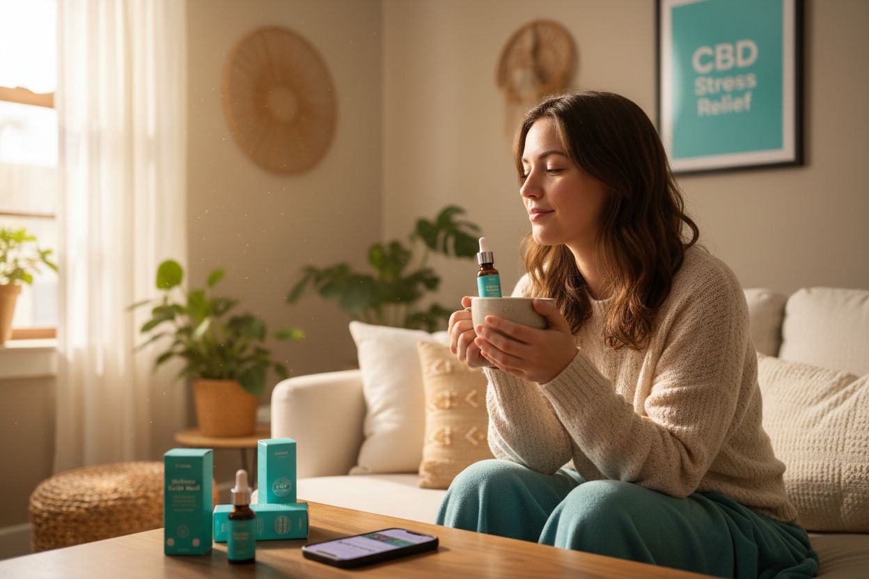 CBD stress relief lifestyle