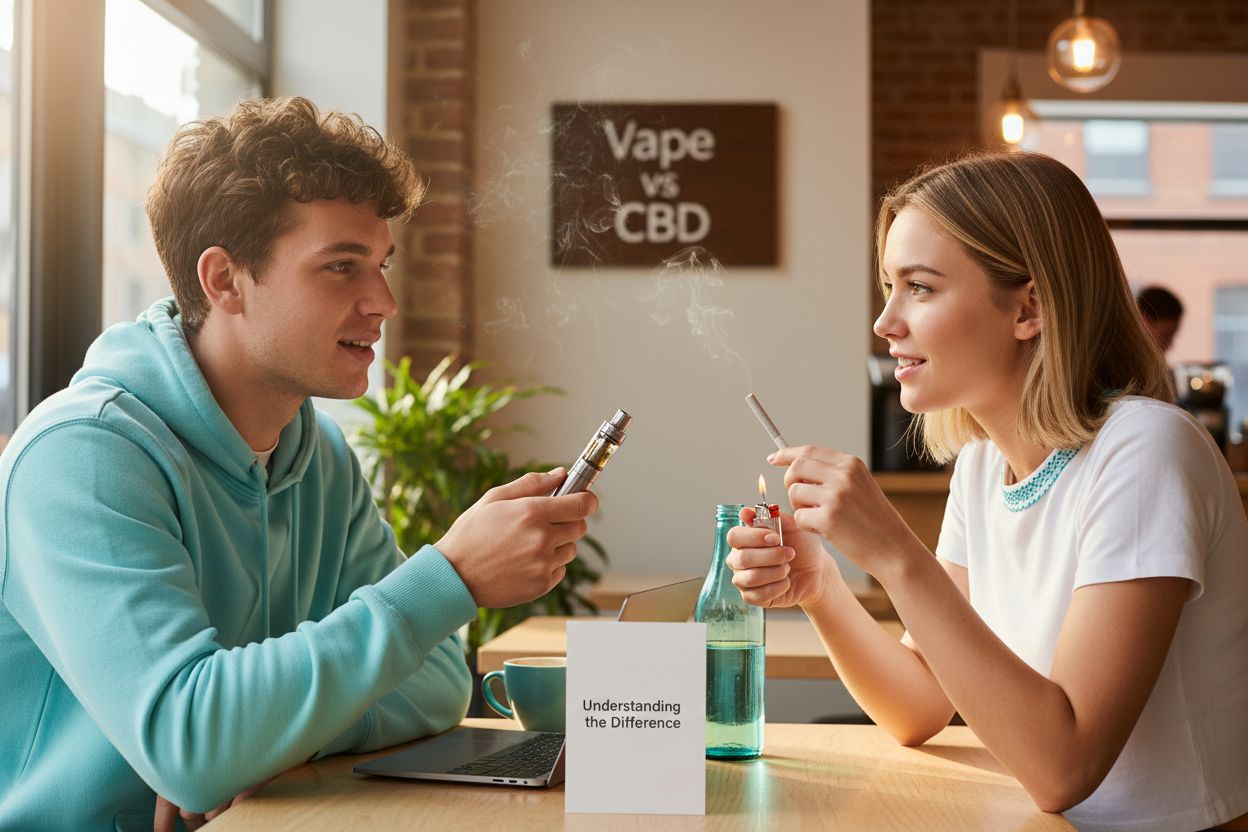 vape vs CBD cigarettes people