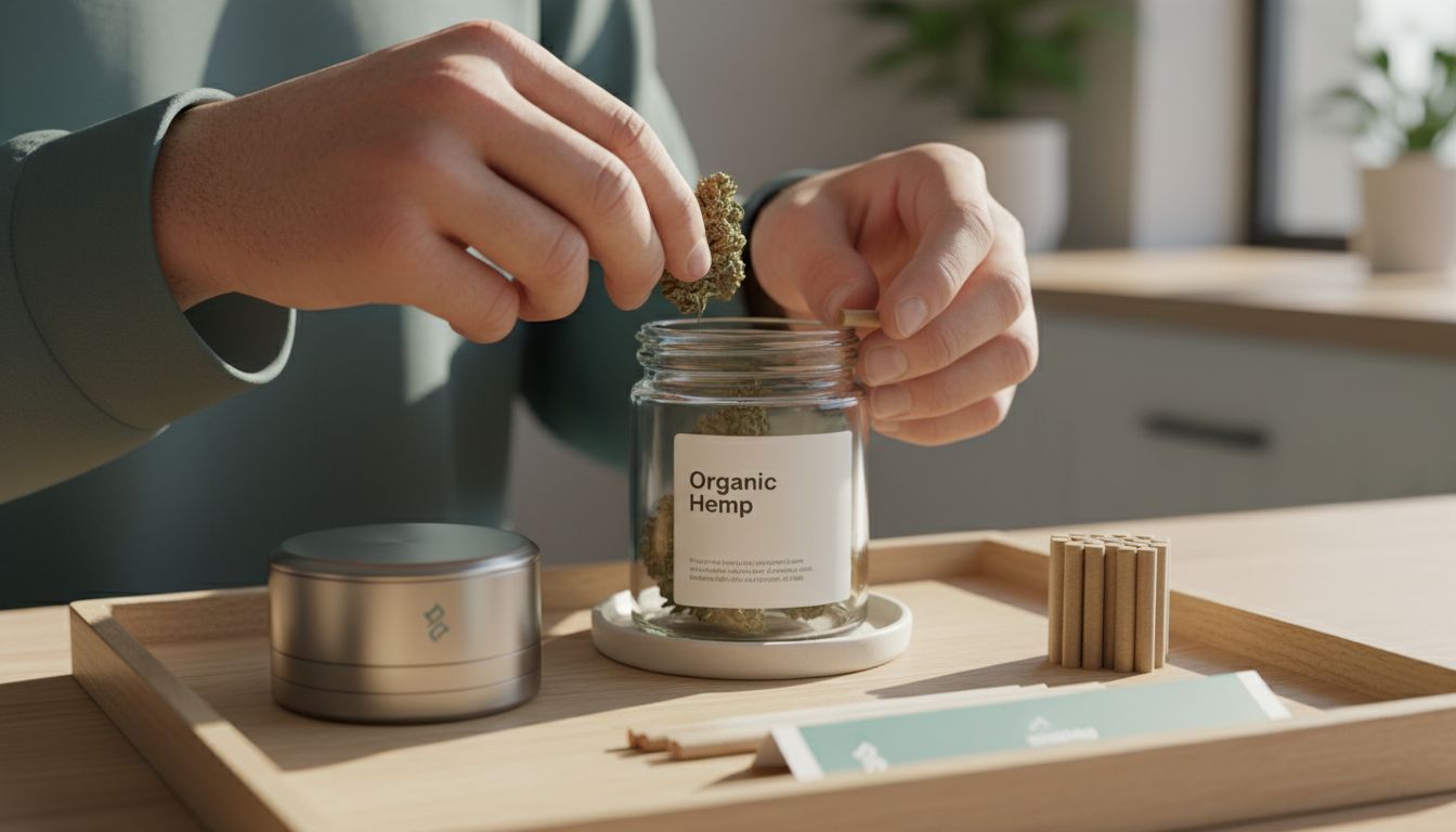 organic hemp rolling materials