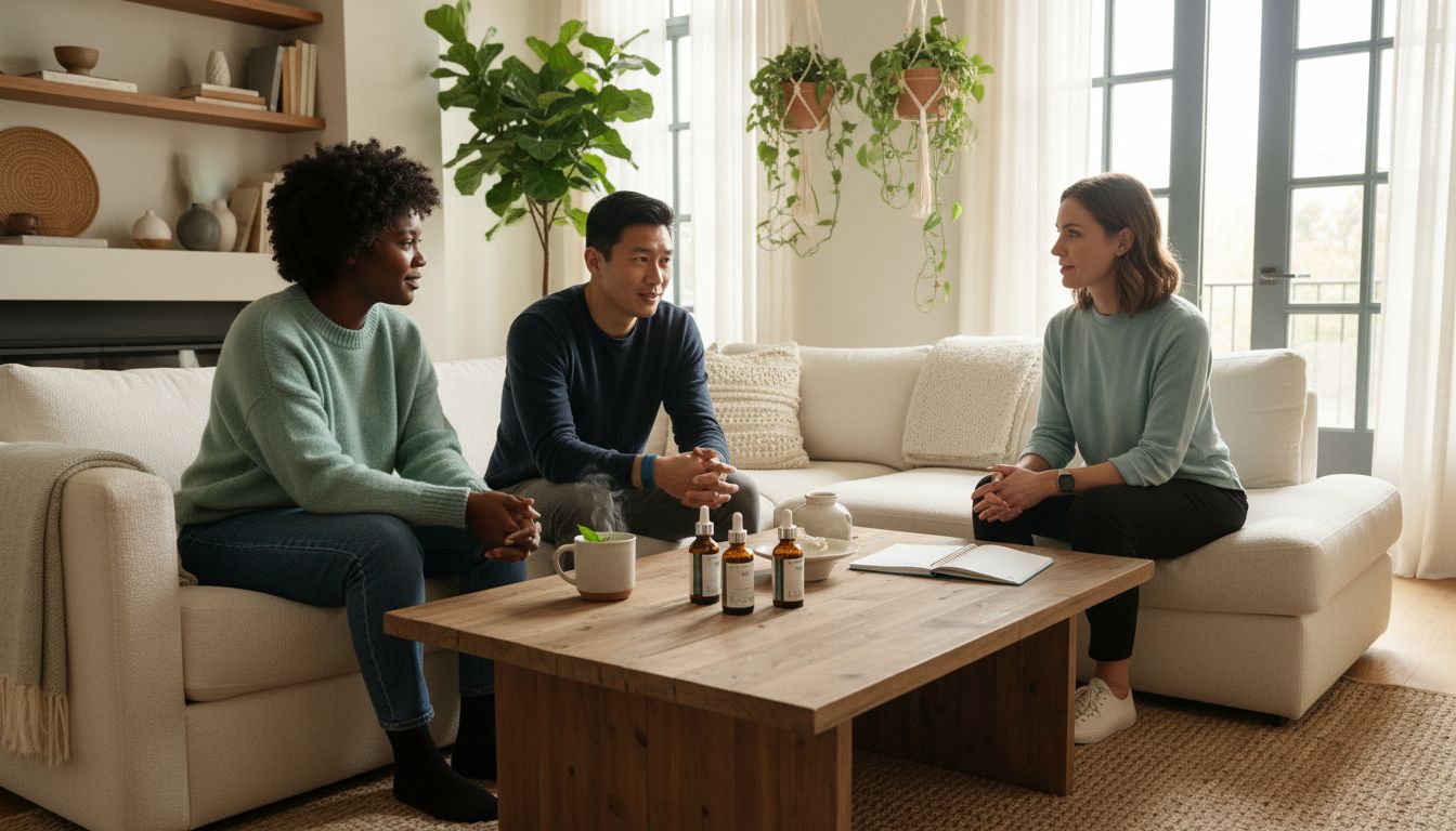 CBD self care routine