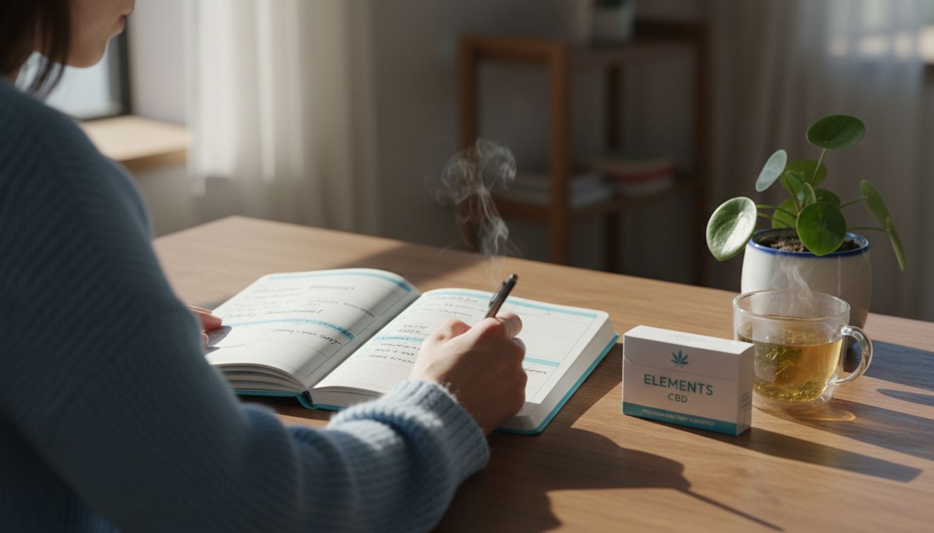 CBD wellness morning routine