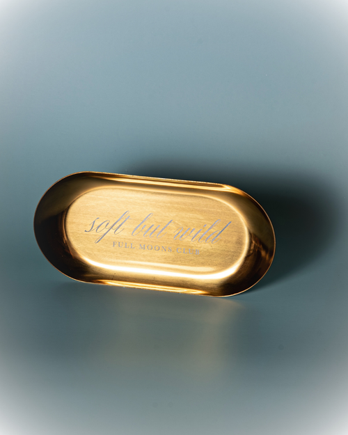 brass-tray, ritual-tray, moon-ritual, altar, engraved, soft-but-wild, full-moons-club
