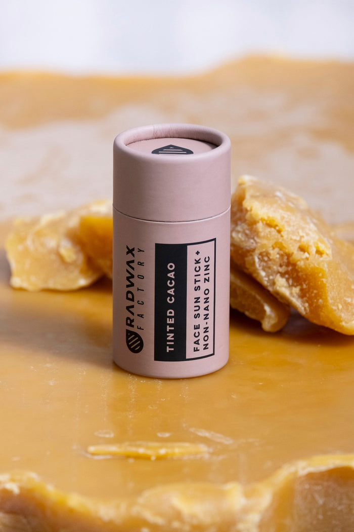 Rad Wax Face SunStick with zinc and cacao