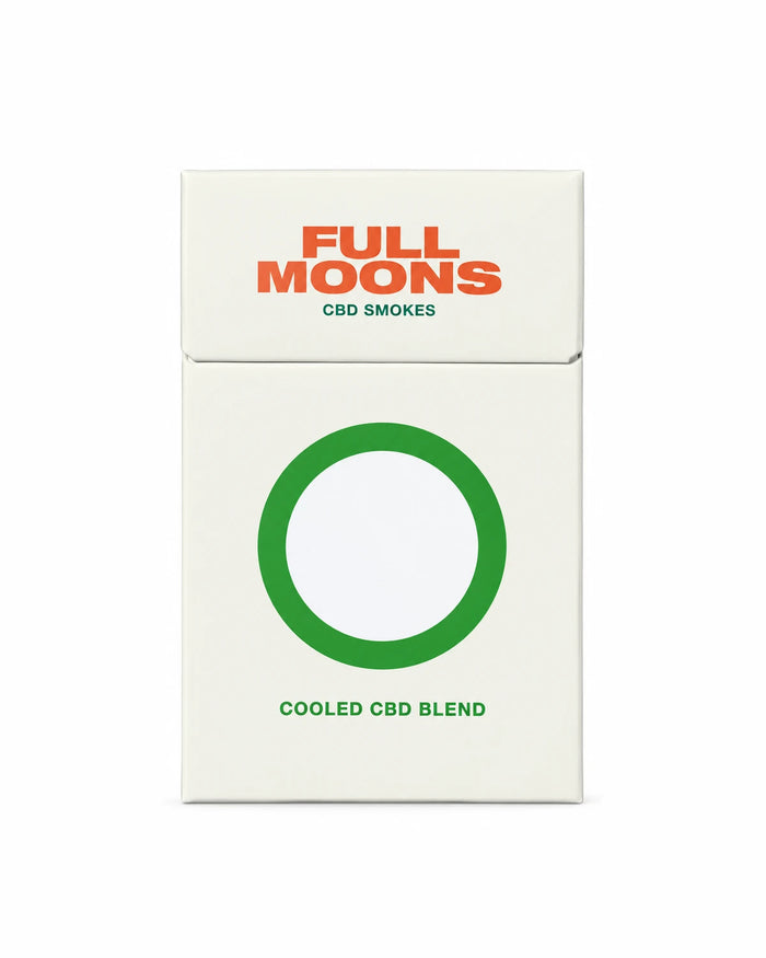 Full Moons Cooled Blend pack, 20 hemp cigarettes
